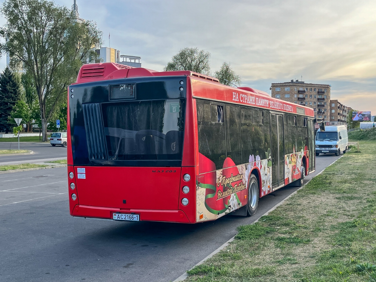 Брестская область, МАЗ-203.147 № АС 2166-1