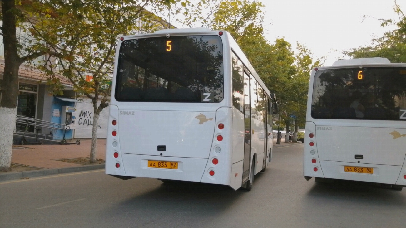 Республика Крым, СИМАЗ-2258 № АА 835 82