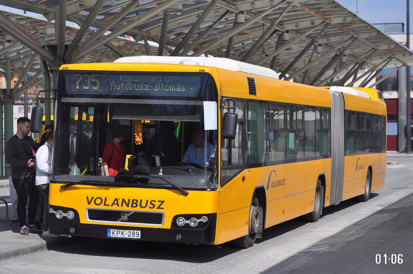 Венгрия, Volvo 7700A № KPK-289