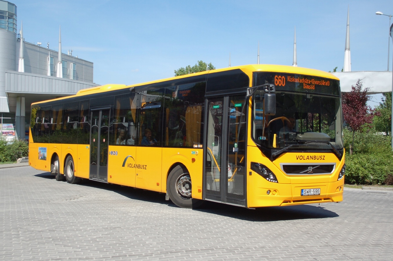 Венгрия, Volvo 8900BLE № SWR-596 Венгрия, Volvo 8900BLE № SWR-596