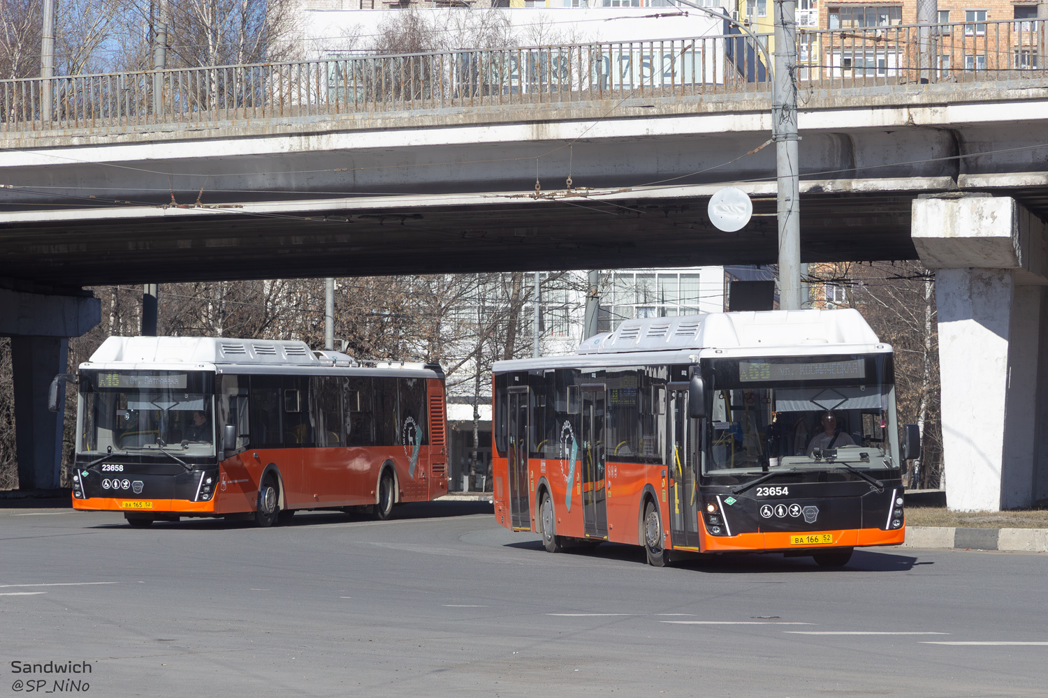 Нижегородская область, ЛиАЗ-5292.67 (CNG) № 23658; Нижегородская область, ЛиАЗ-5292.67 (CNG) № 23654