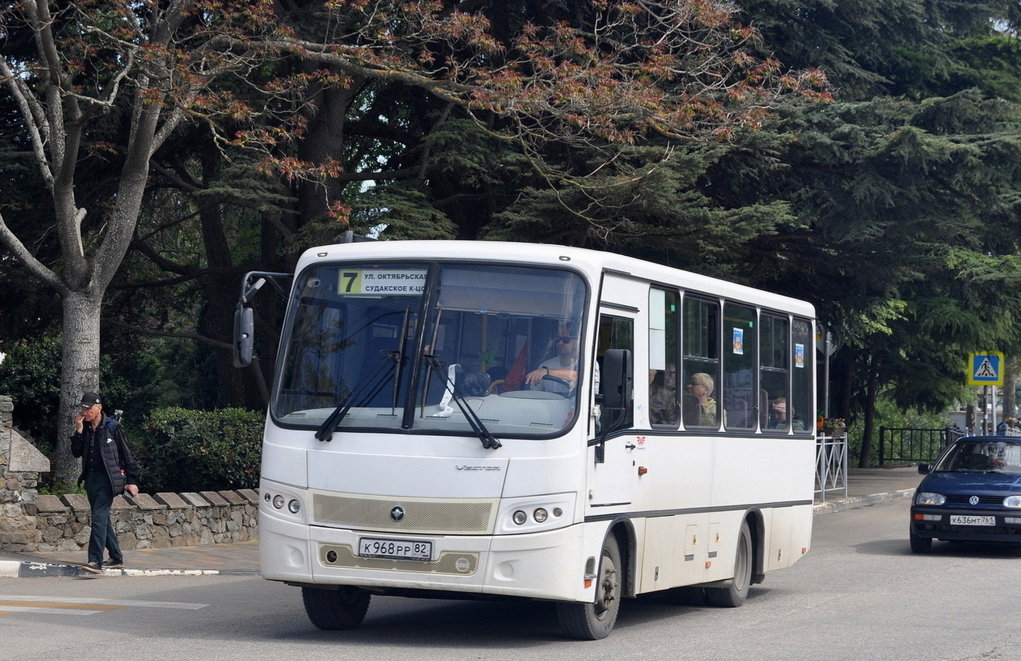 Республика Крым, ПАЗ-320402-05 "Вектор" № К 968 РР 82