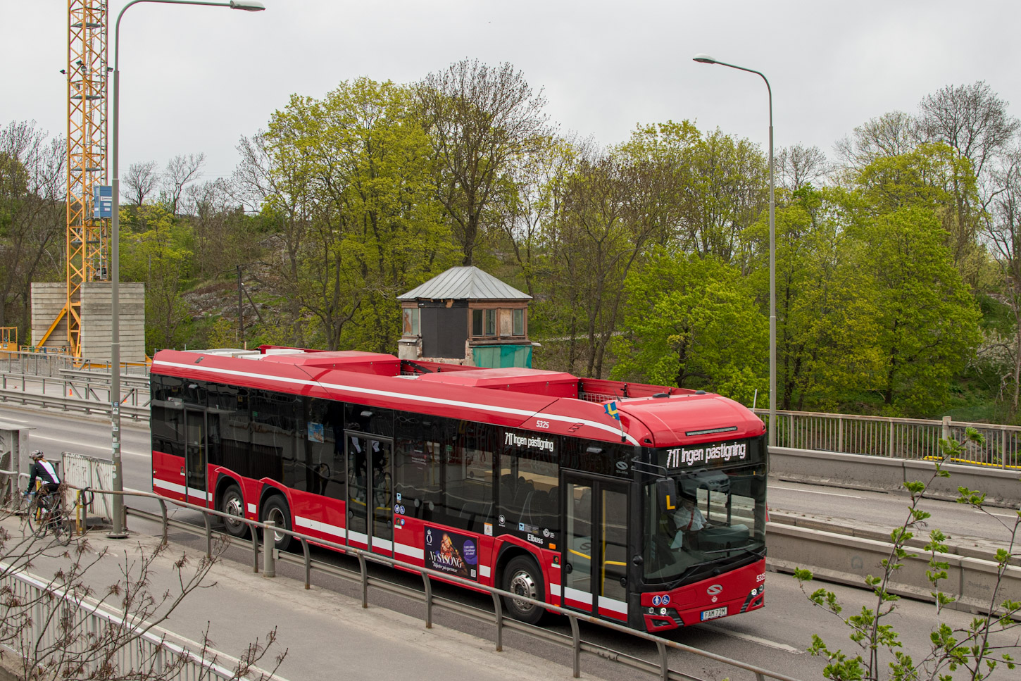 Швеция, Solaris Urbino IV 15 LE electric № 5325