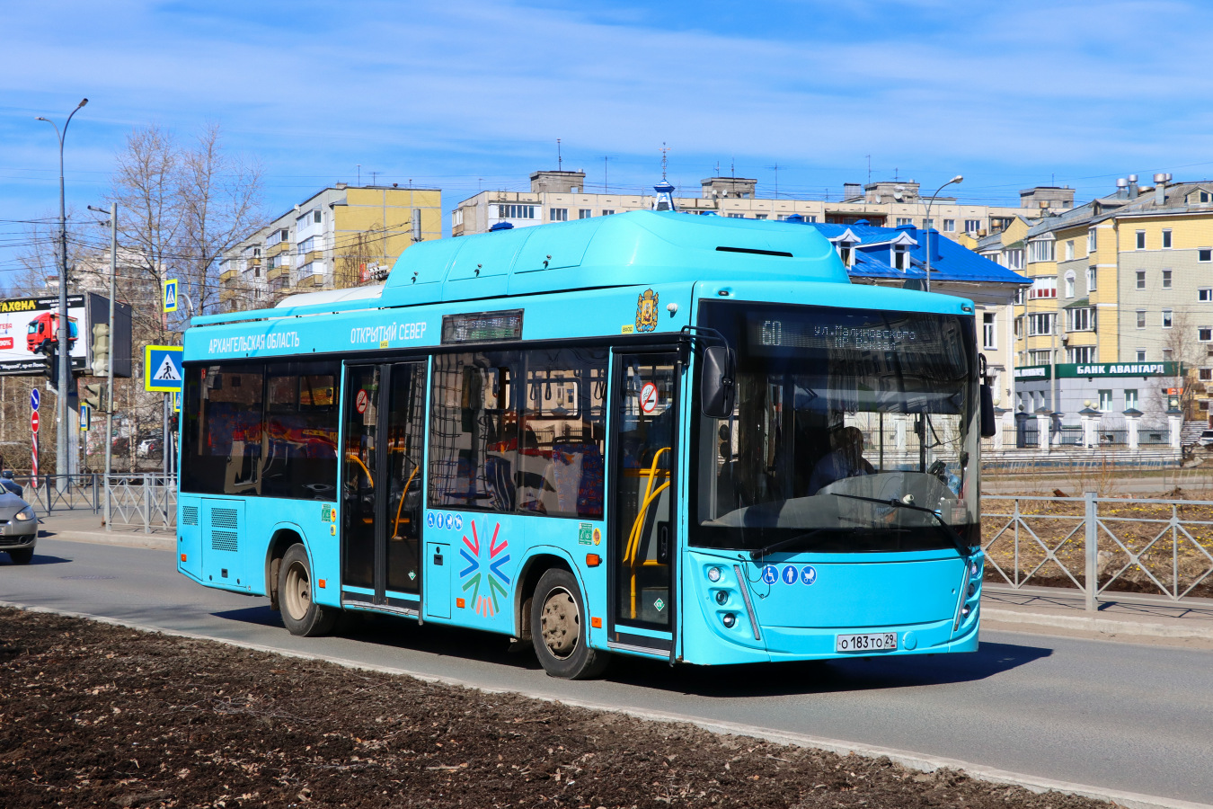 Архангельская область, МАЗ-206.948 № О 183 ТО 29