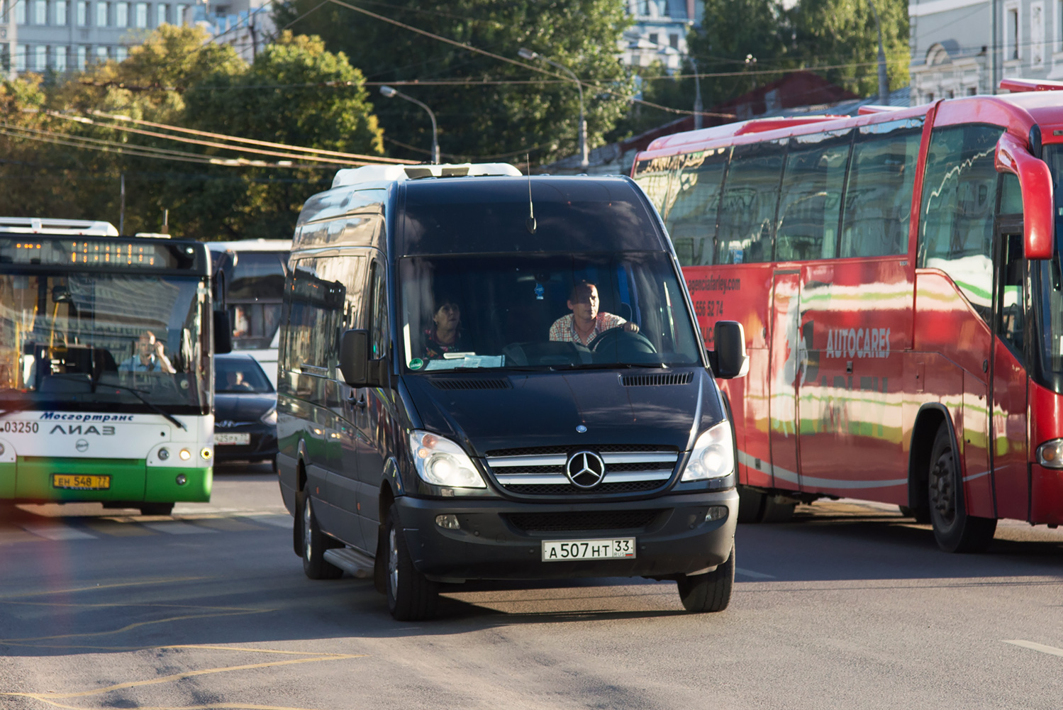 Владимирская область, Mercedes-Benz Sprinter W906 318CDI № А 507 НТ 33