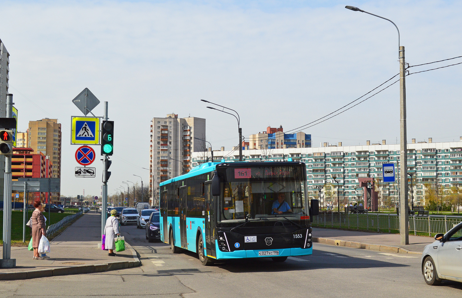 Санкт-Петербург, ЛиАЗ-5292.65 № 1553
