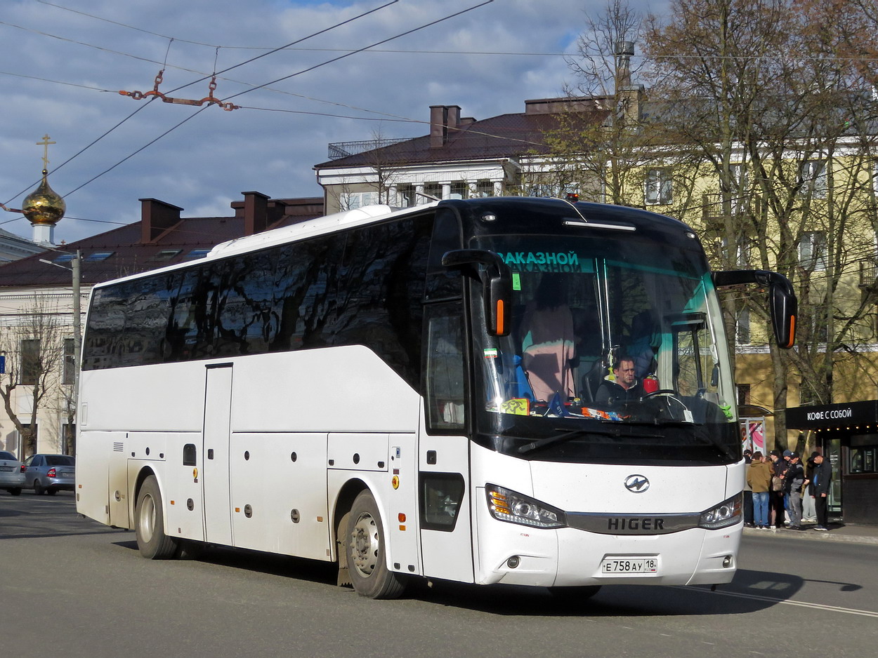 Удмуртия, Higer KLQ6128LQ № Е 758 АУ 18