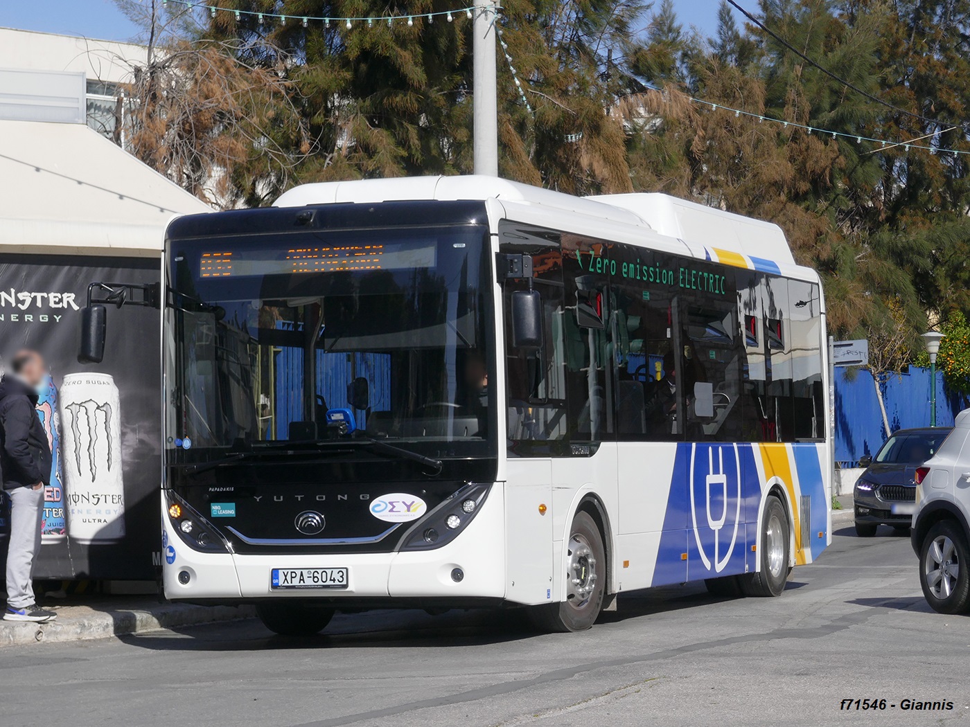 Греция, Yutong E9 (ZK6890BEVG) № 2183
