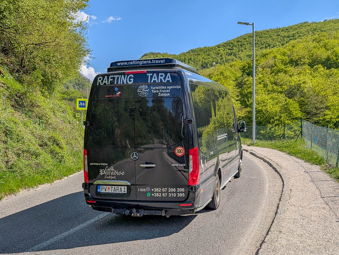 Черногория, Mercedes-Benz Sprinter W907 519CDI № PV TARA1