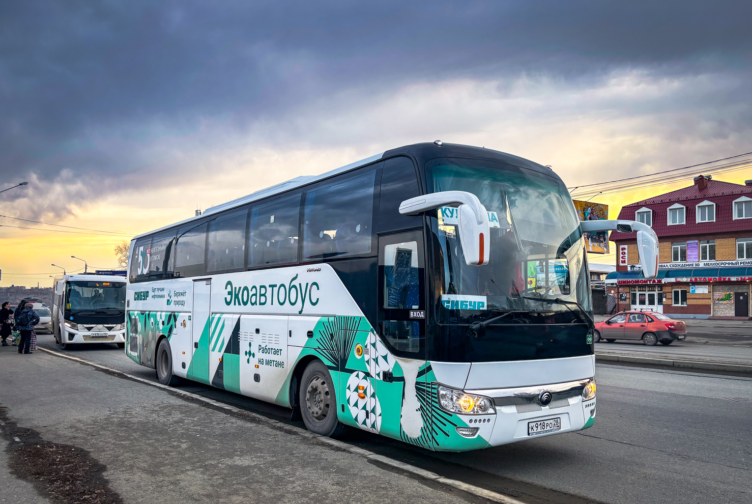 Томская область, Yutong ZK6122H9 № К 918 РО 28