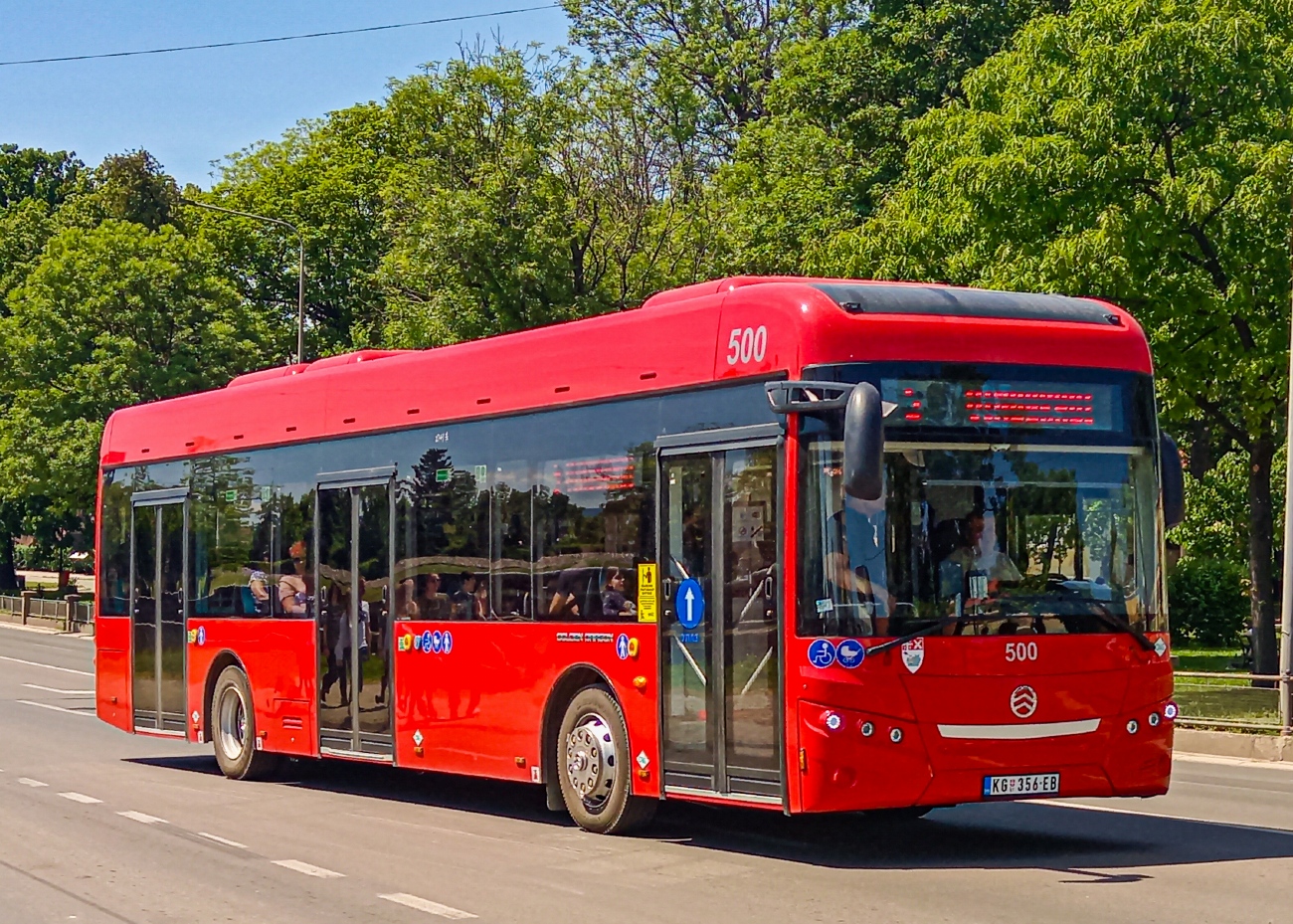 Сербия, Golden Dragon XML6125CLN № 500