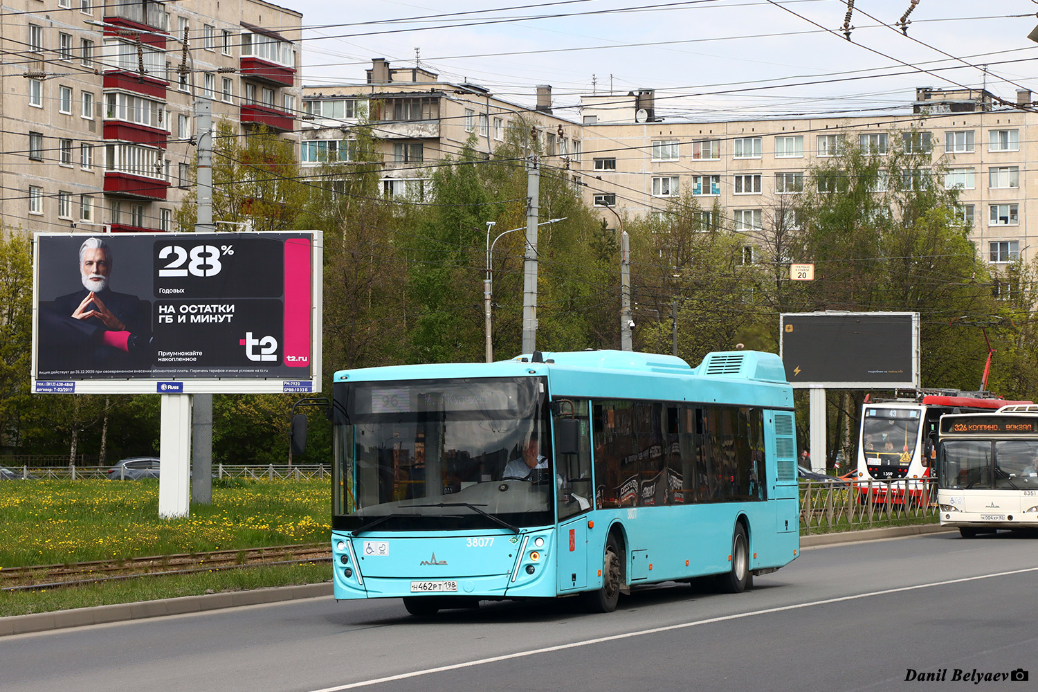 Санкт-Петербург, МАЗ-203.947 № 38077