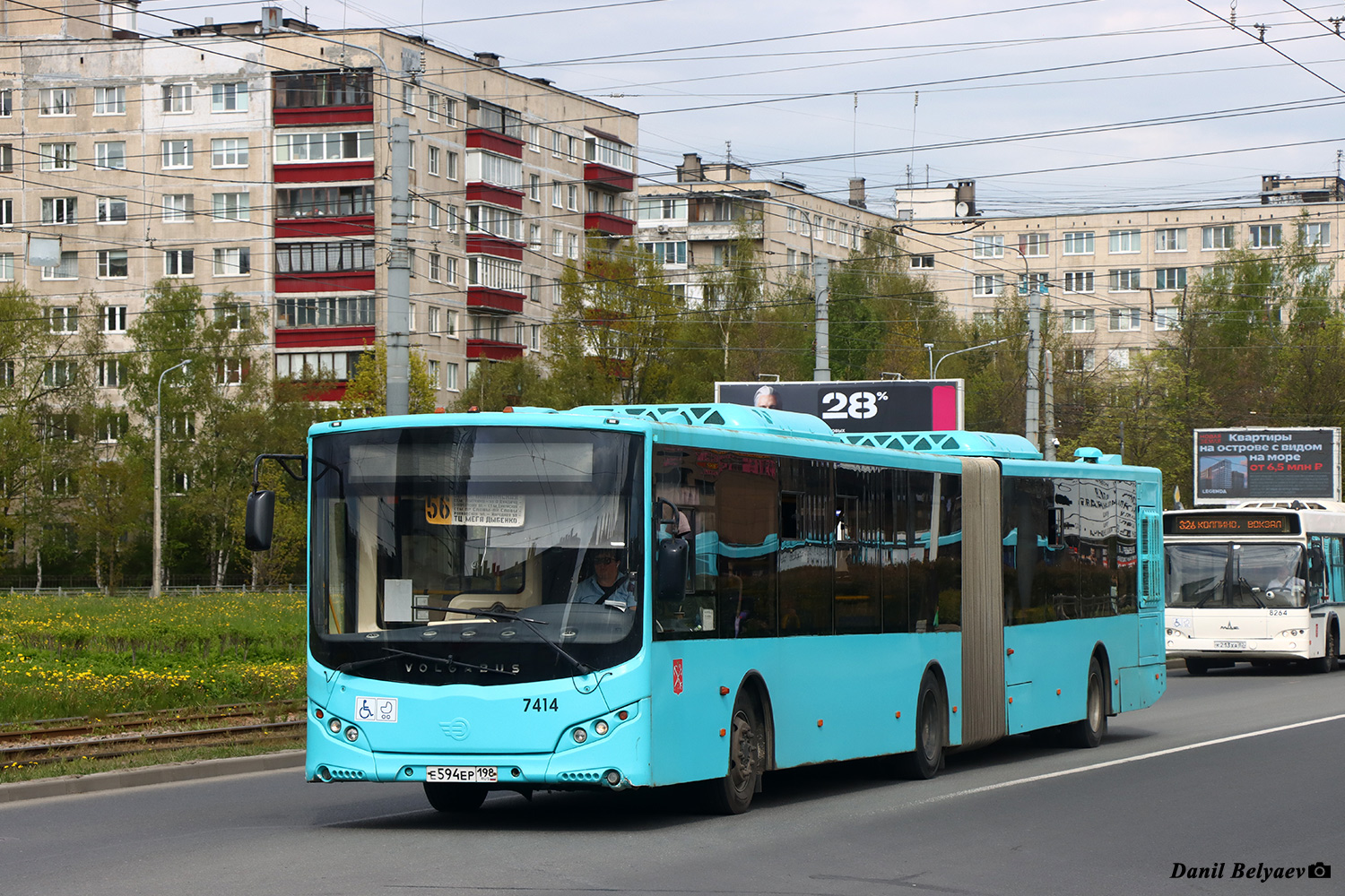 Санкт-Петербург, Volgabus-6271.05 № 7414