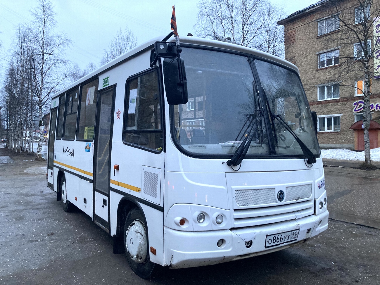 Коми, ПАЗ-320302-08 № О 866 УХ 11