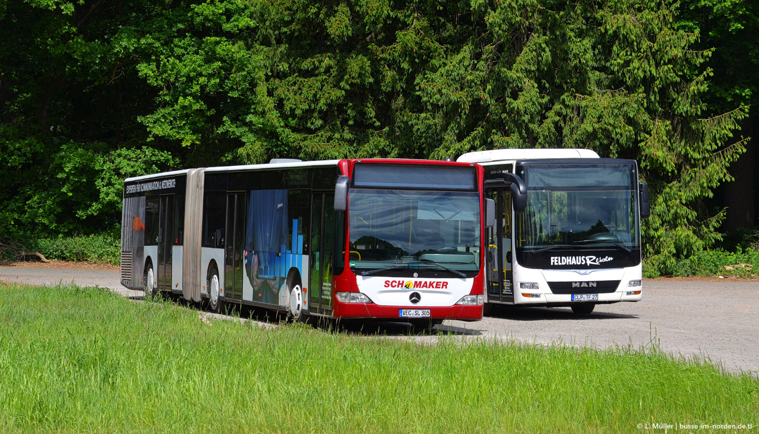 Нижняя Саксония, Mercedes-Benz O530G Citaro facelift G № VEC-SL 305