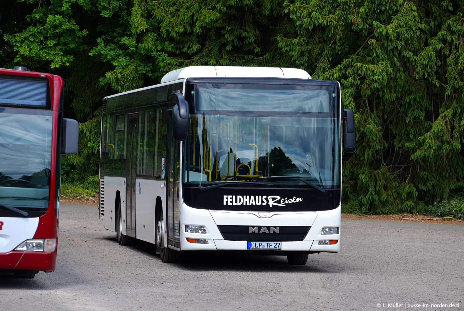 Нижняя Саксония, MAN A78 Lion's City LE Ü EL**3 № CLP-TF 27