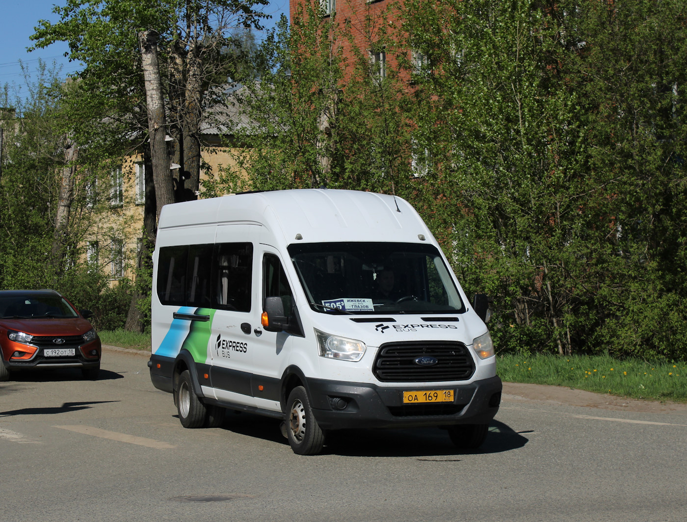 Удмуртия, Ford Transit FBD [RUS] (Z6F.ESG.) № ОА 169 18