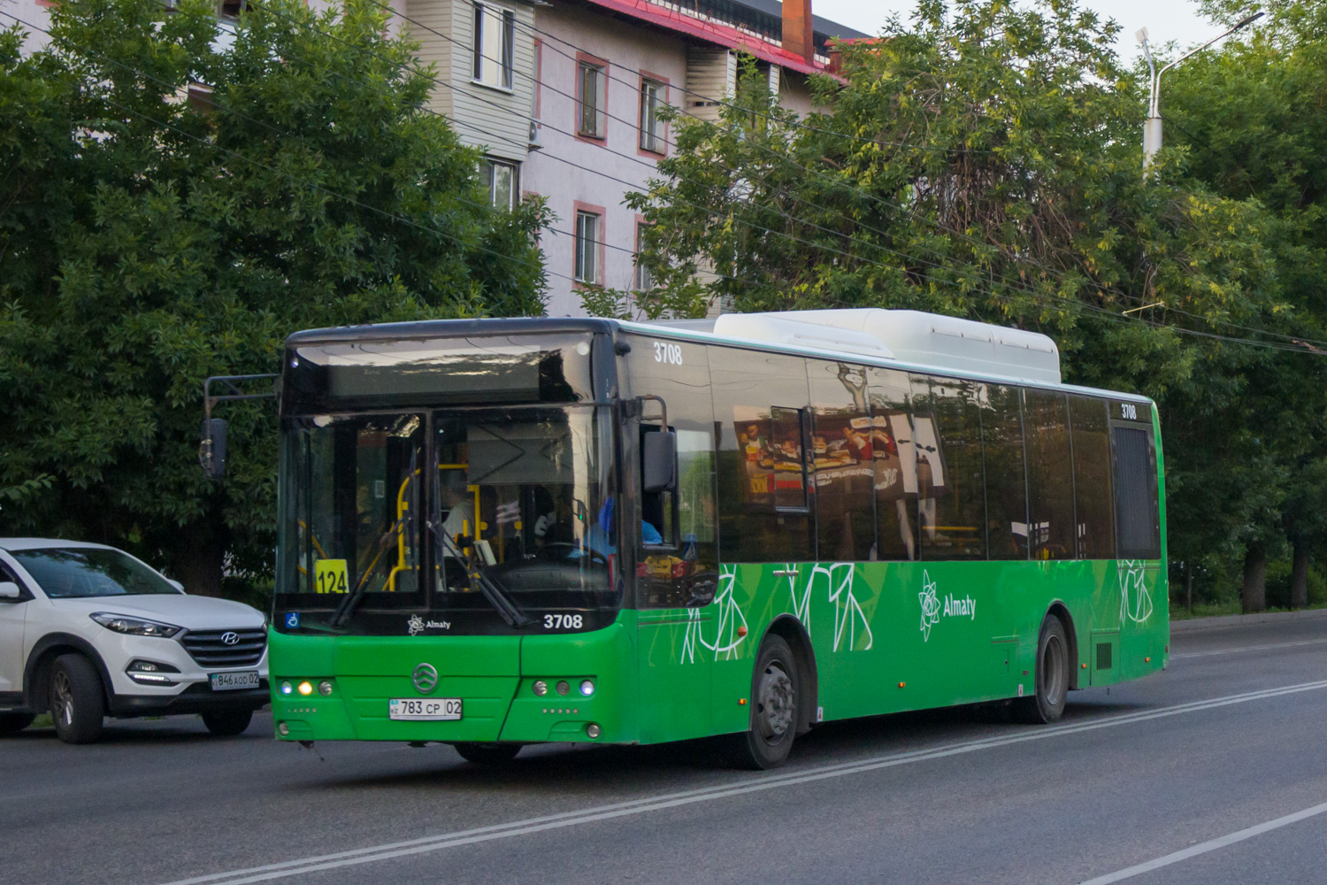Алматы, Golden Dragon XML6125CN (Hyundai Trans Auto) № 3708