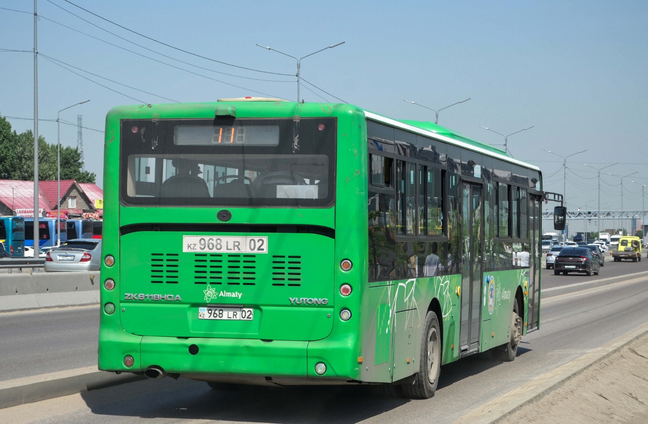 Алматы, Yutong ZK6118HGA № 968 LR 02