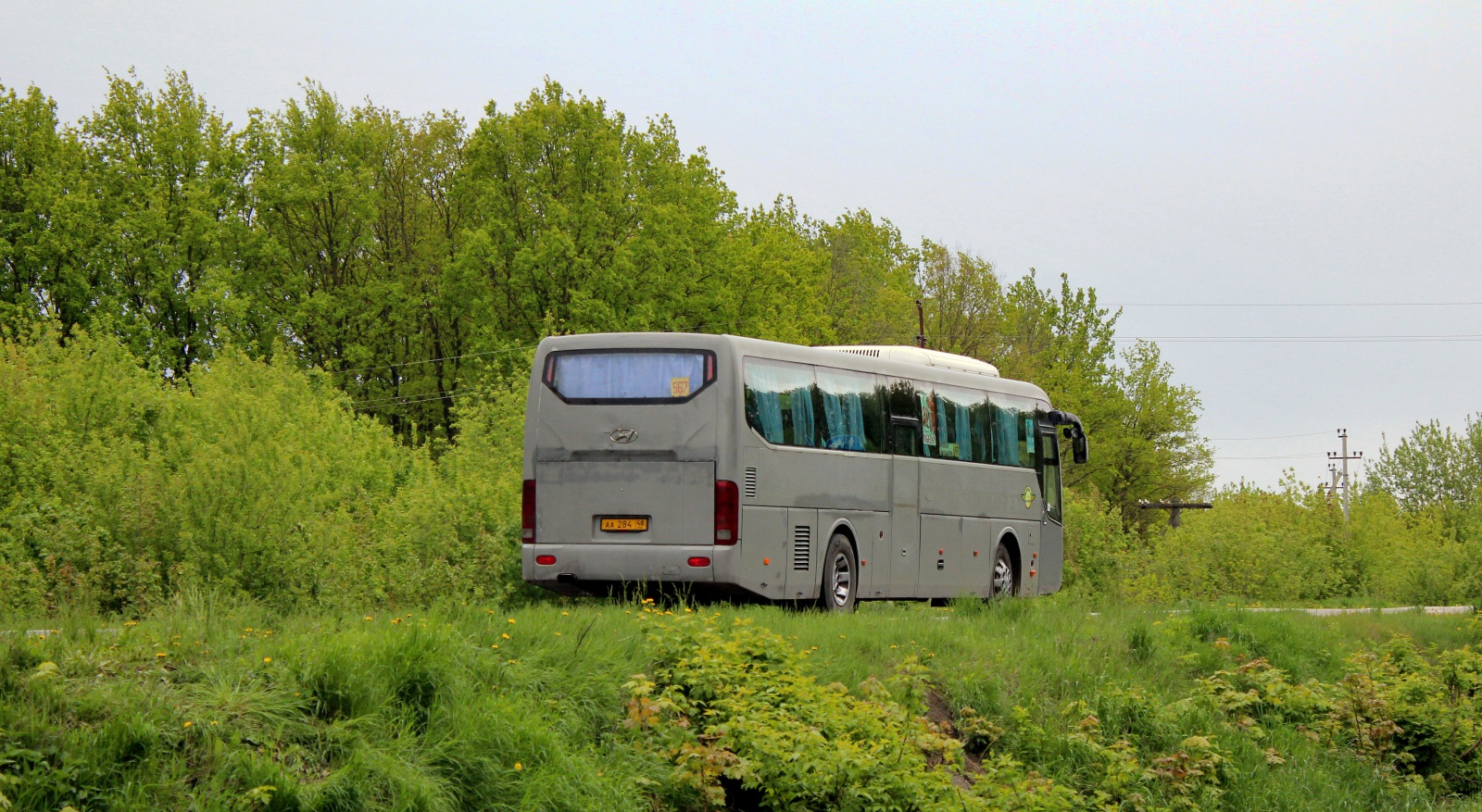 Липецкая область, Hyundai Universe Space Luxury № АА 284 48