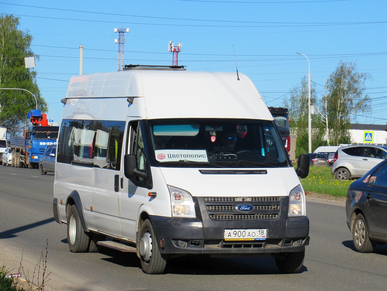 Удмуртия, Нижегородец-222709  (Ford Transit) № А 900 АО 18 Удмуртия, Нижегородец-222709  (Ford Transit) № А 900 АО 18
