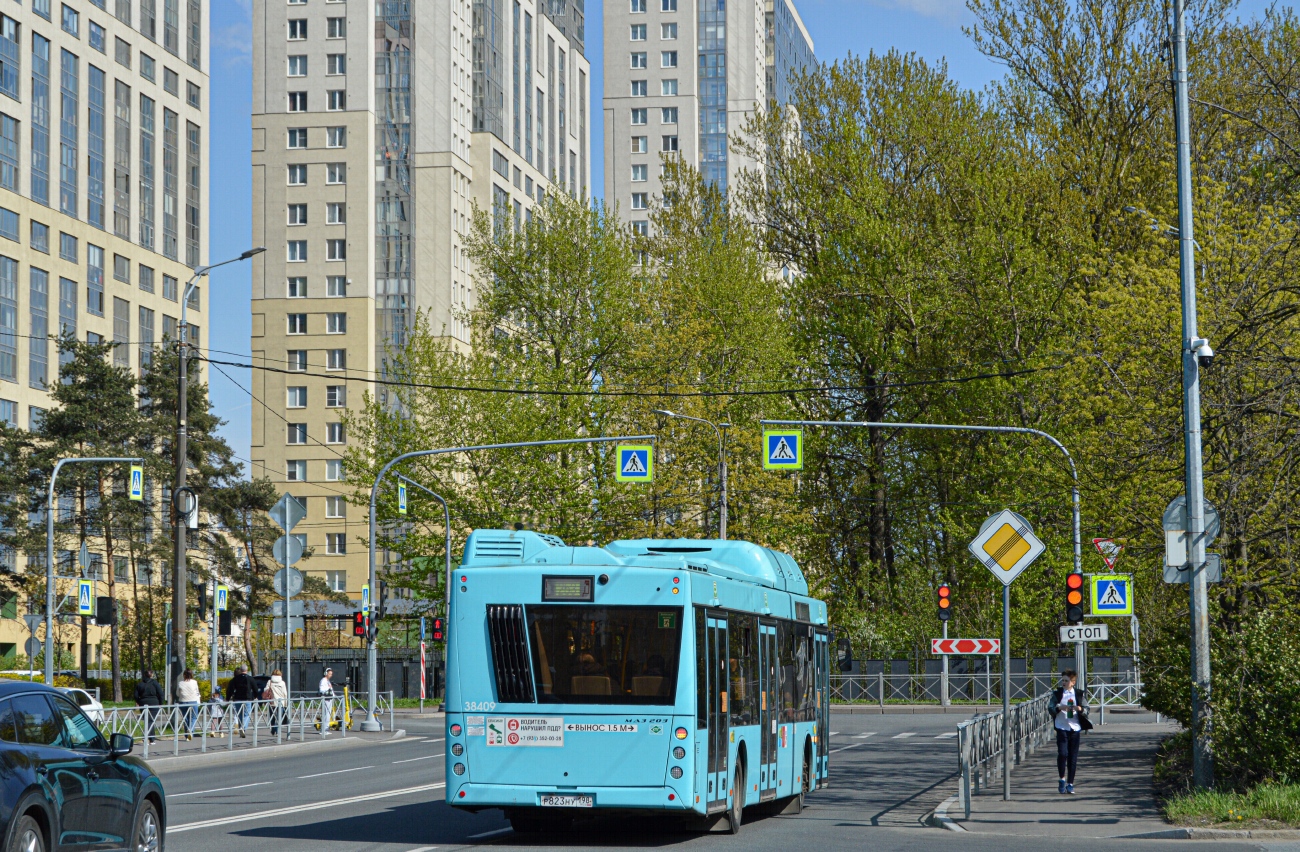 Санкт-Петербург, МАЗ-203.948 № 38409