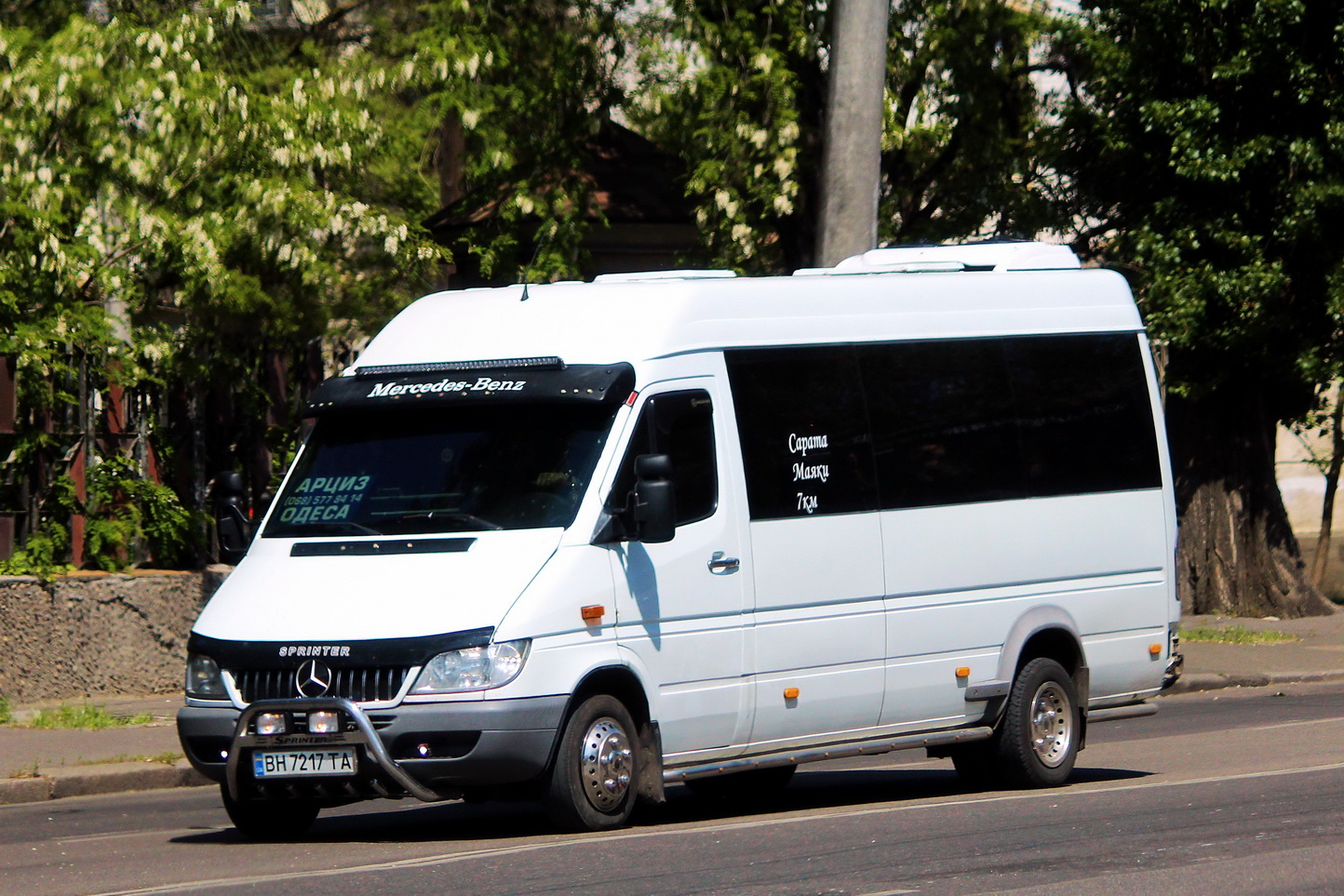 Одесская область, Mercedes-Benz Sprinter W904 413CDI № BH 7217 TA