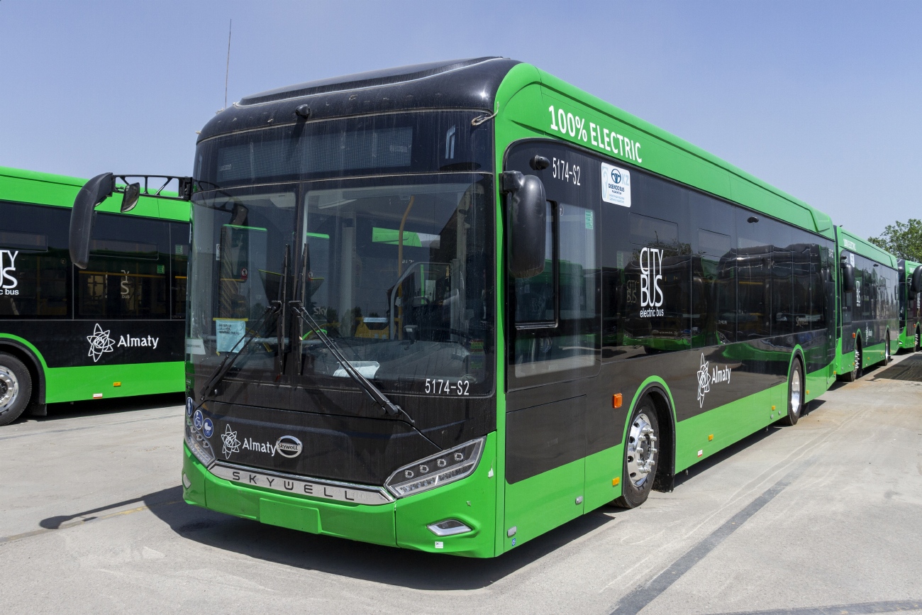 Алматы, Skywell NJL6128BEV (СемАЗ) № 5174-S2