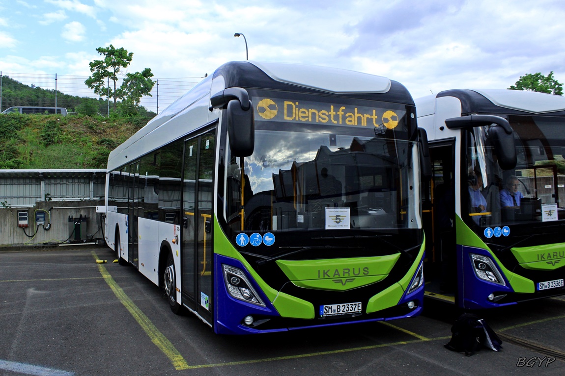 Тюрингия, Ikarus 120.EL № SM-B 2337E; Тюрингия — 8. Ikarus-Bus-Treffen in Deutschland — Meiningen 17.05.2025