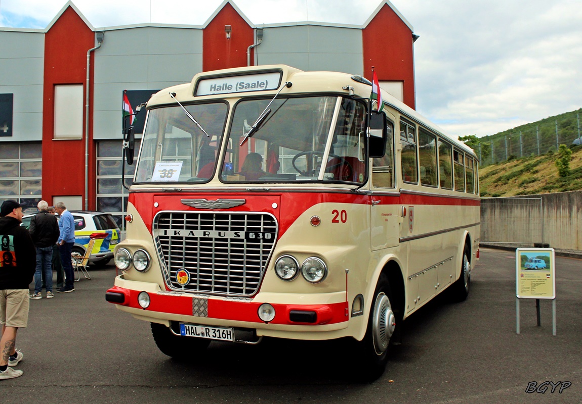 Саксония-Анхальт, Ikarus 630 № 20; Тюрингия — 8. Ikarus-Bus-Treffen in Deutschland — Meiningen 17.05.2025