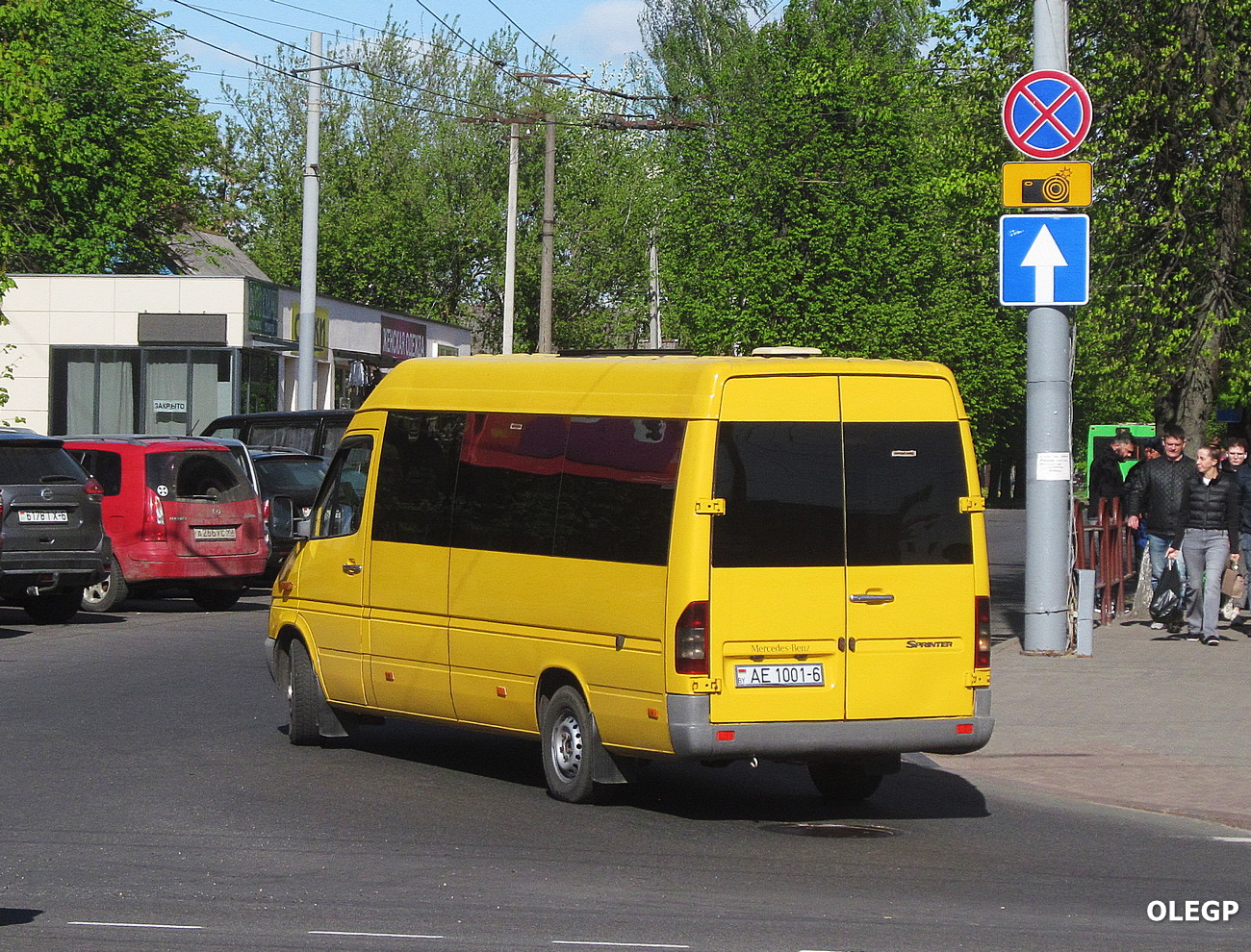 Могилёвская область, Mercedes-Benz Sprinter № АЕ 1001-6