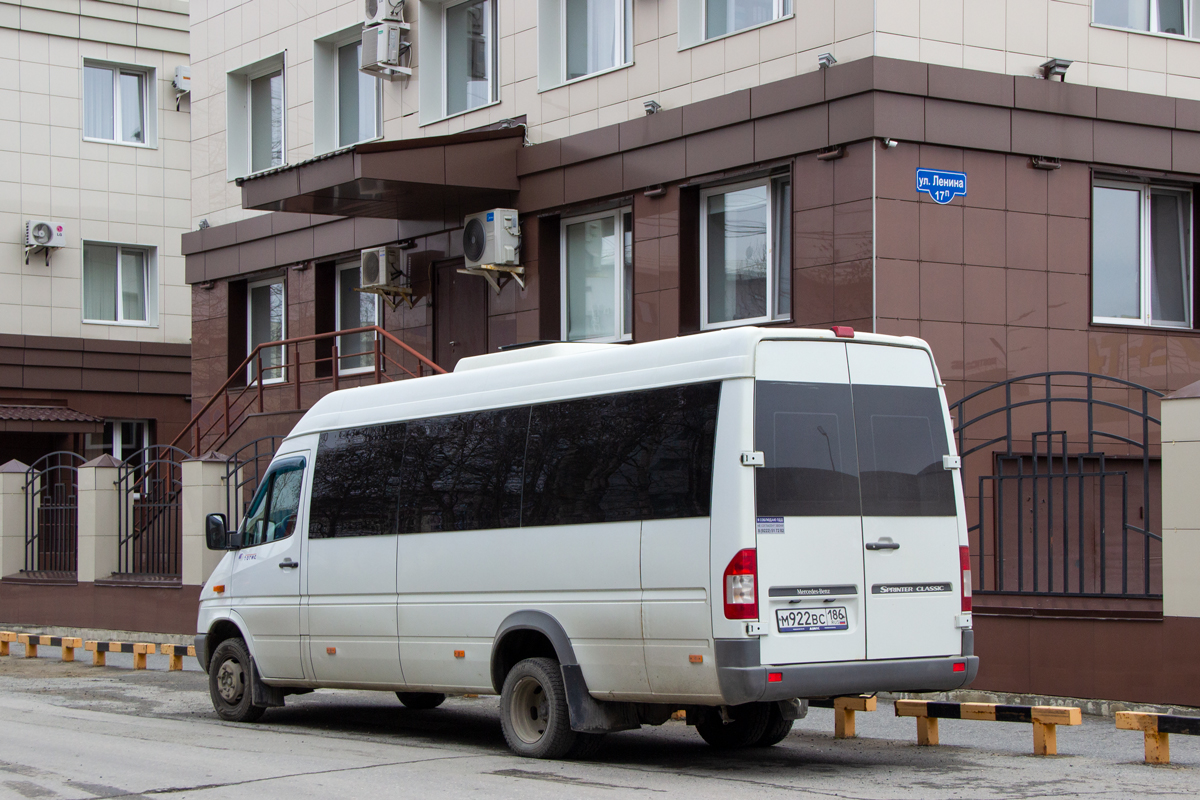 Ханты-Мансийский АО, Луидор-223237 (MB Sprinter Classic) № М 922 ВС 186