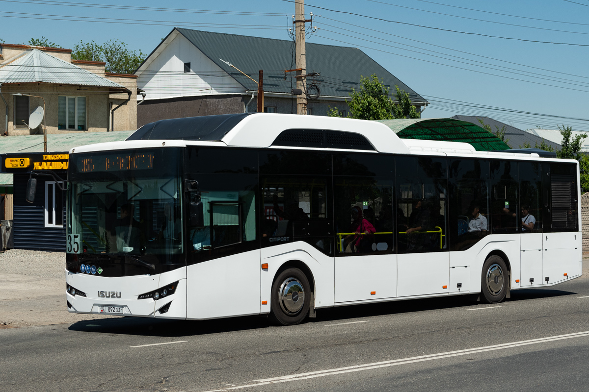 Кыргызстан, Anadolu Isuzu Citiport 12 CNG № 01 892 BJ