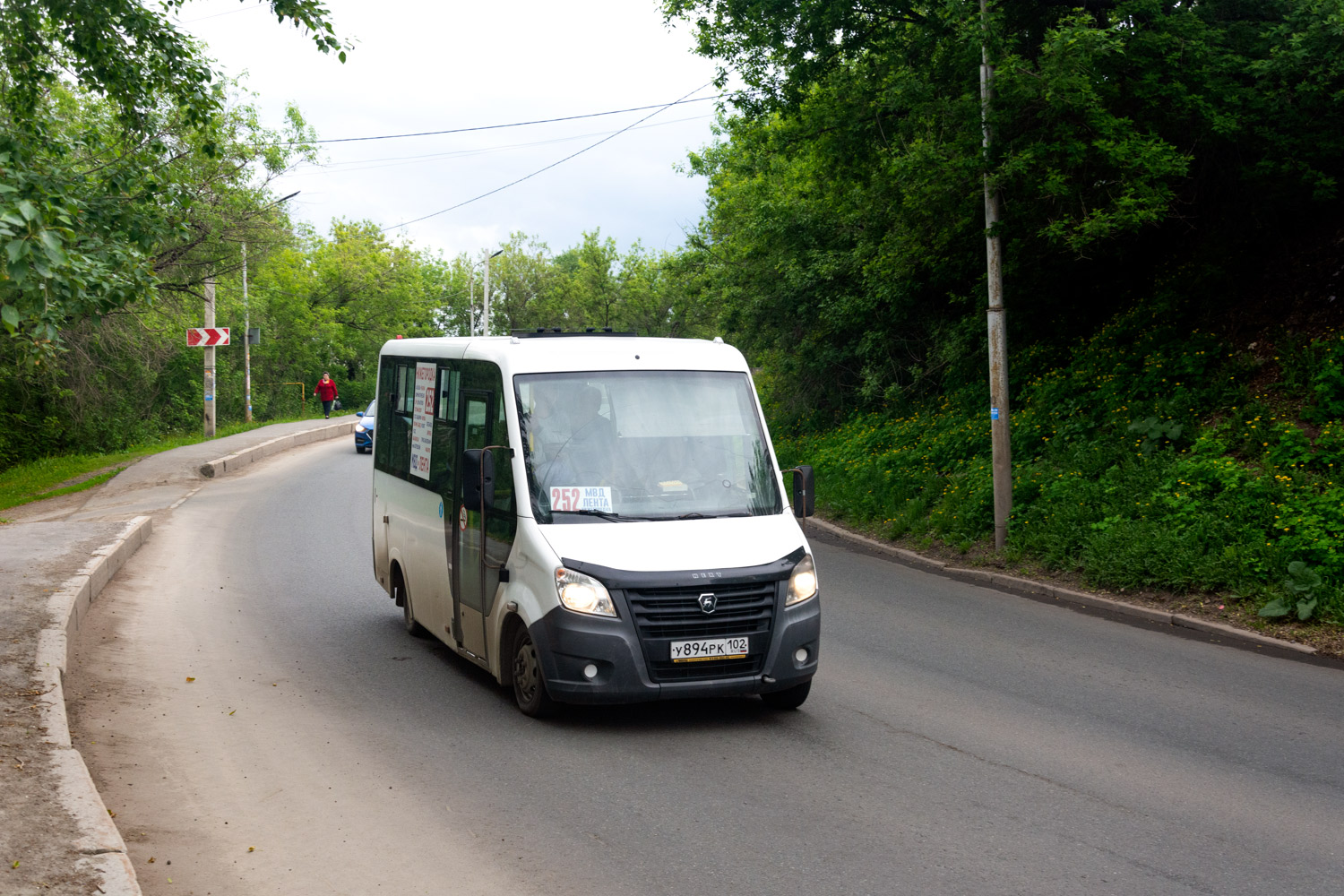Башкортостан, ГАЗ-A64R42 Next № У 894 РК 102