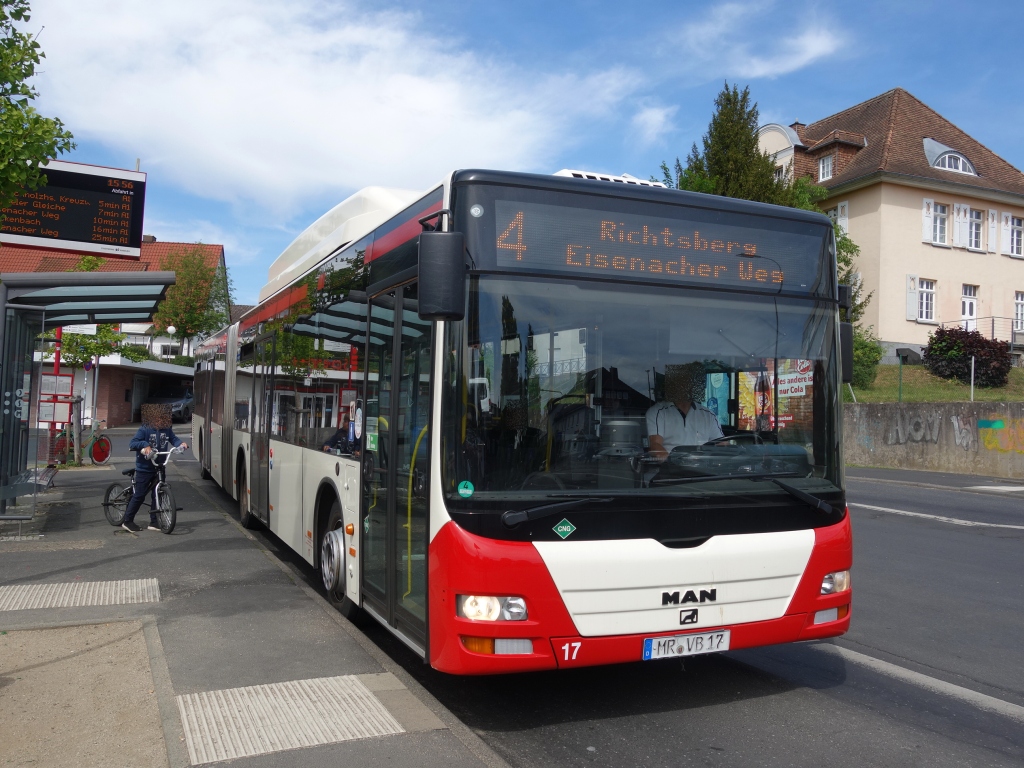 Гессен, MAN A23 Lion's City G NG313 CNG № 17