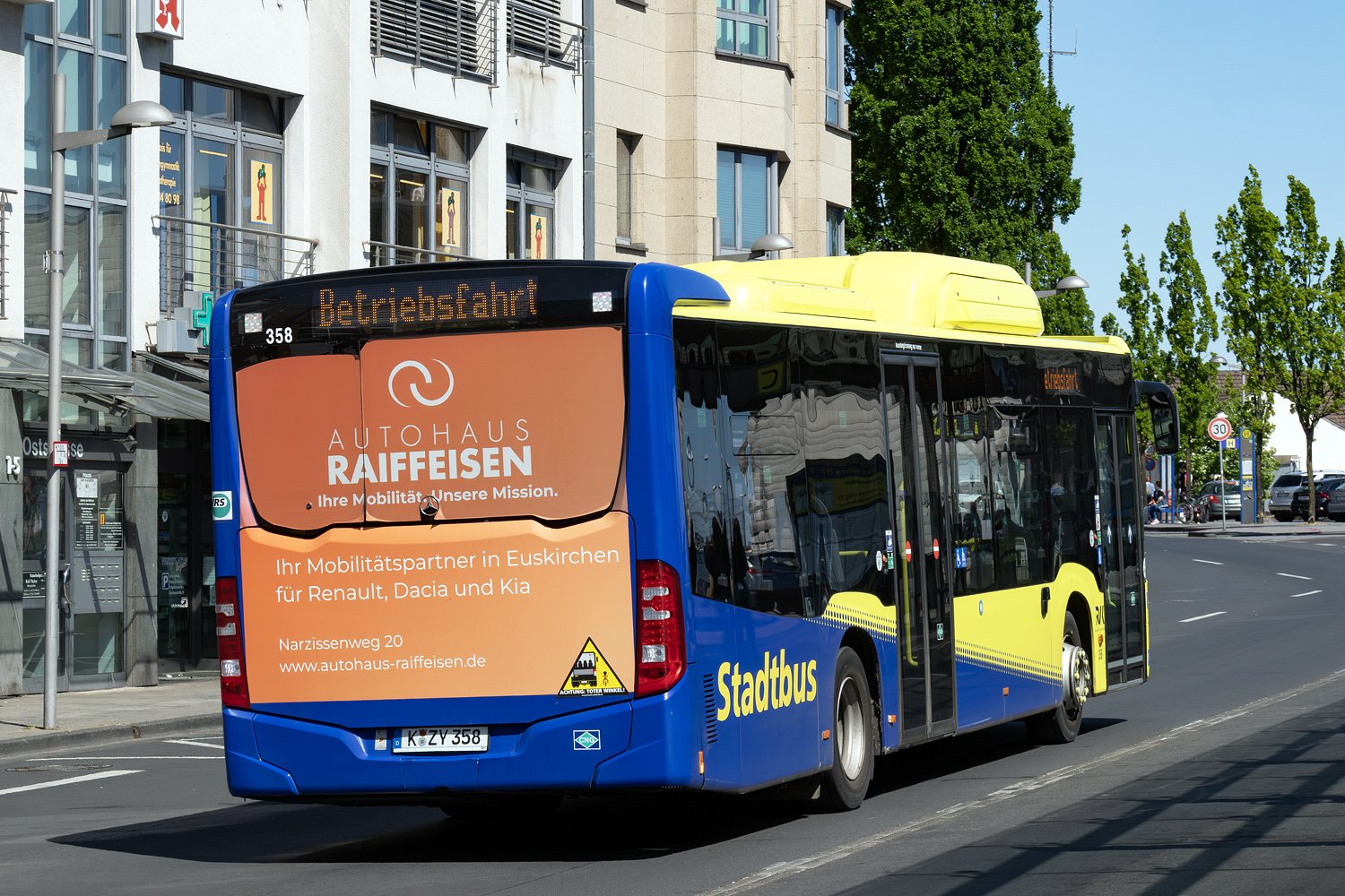 North Rhine-Westphalia, Mercedes-Benz Citaro C2 NGT Nr 358