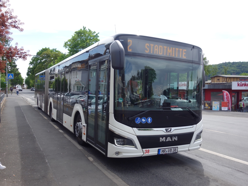 Гессен, MAN 18C Lion's City 18 NG360 EfficientHybrid № 38