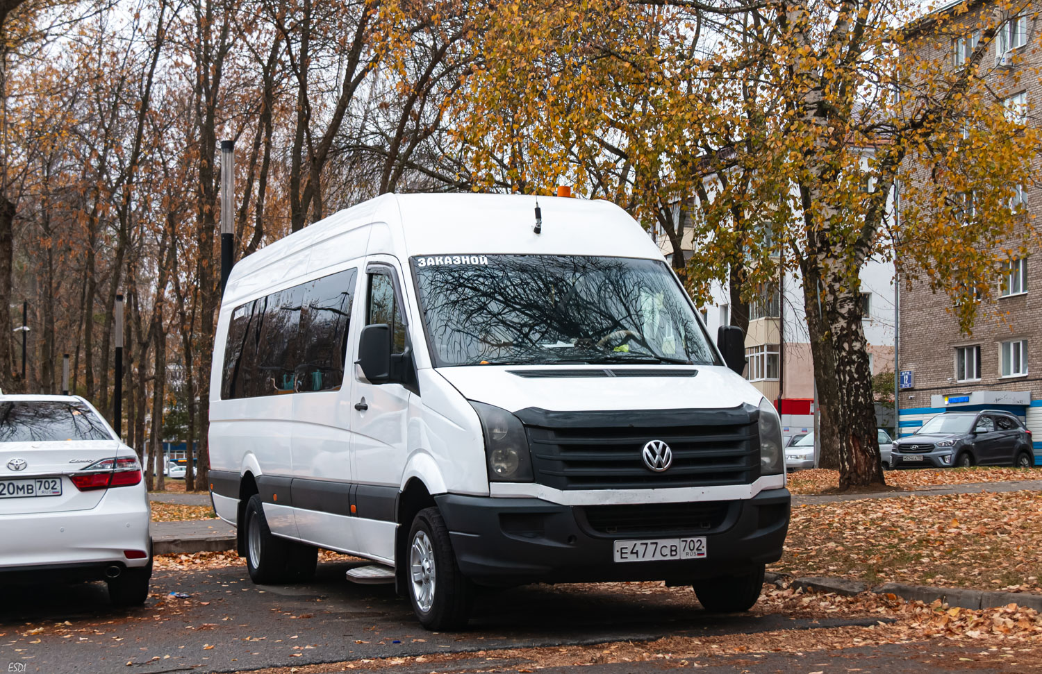 Башкортостан, Луидор-223712 (Volkswagen Crafter) № Е 477 СВ 702