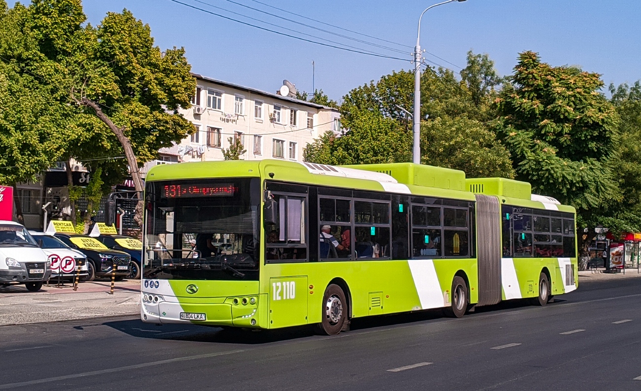 Узбекистан, King Long XMQ6180G № 12110 Узбекистан, King Long XMQ6180G № 12110