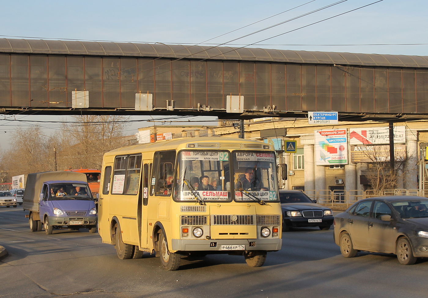 Челябинская область, ПАЗ-32053 № Р 466 ХР 174