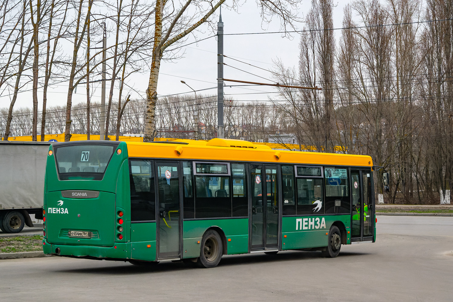 Пензенская область, Scania OmniLink II (Скания-Питер) № Е 454 МК 164
