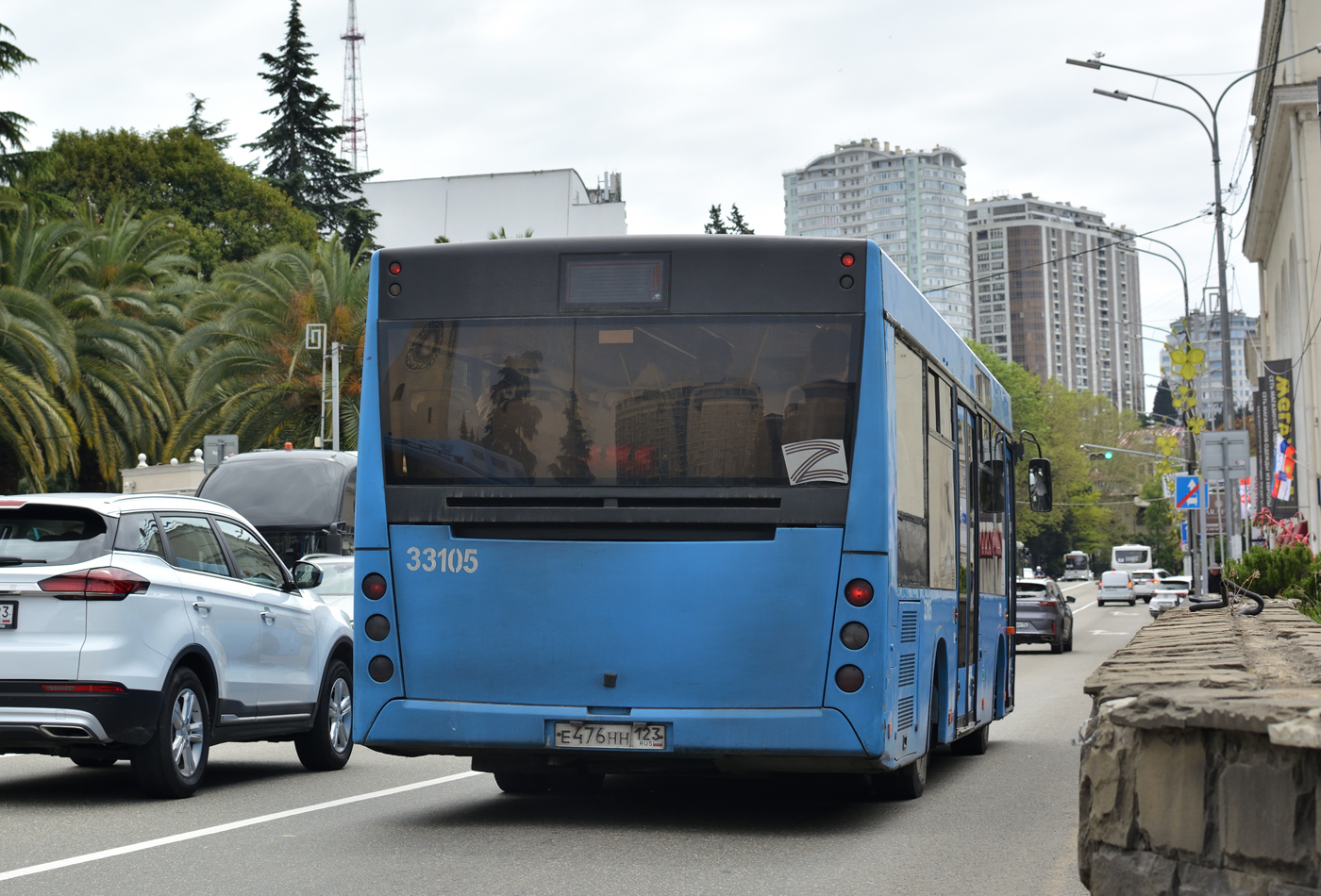 Краснодарский край, МАЗ-206.086 № 33105