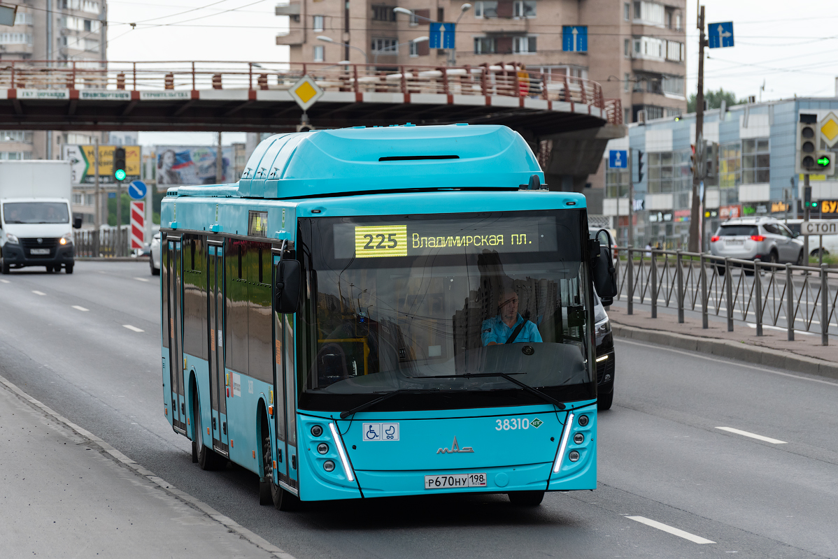 Санкт-Петербург, МАЗ-203.948 № 38310