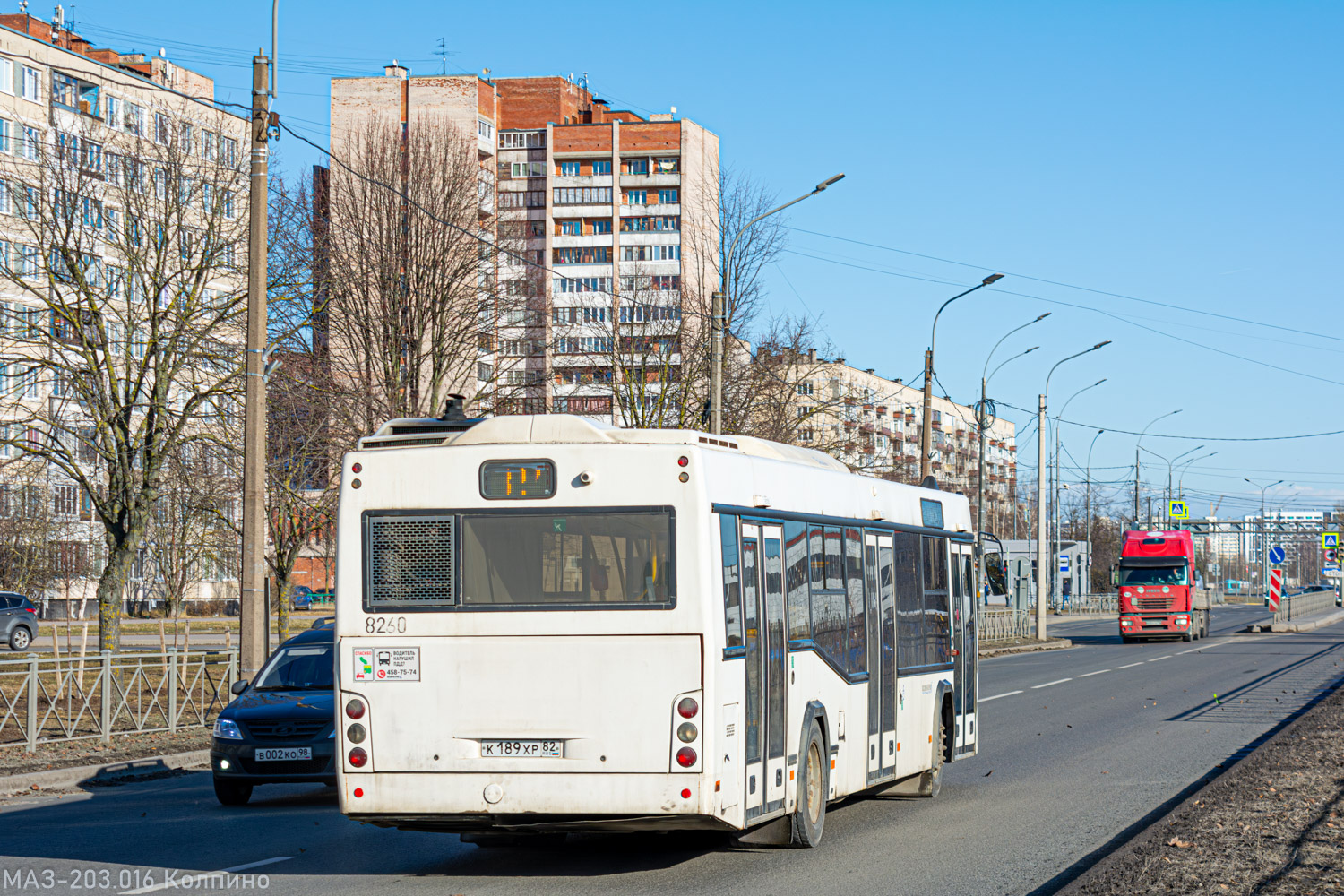 Санкт-Петербург, МАЗ-103.486 № 8260