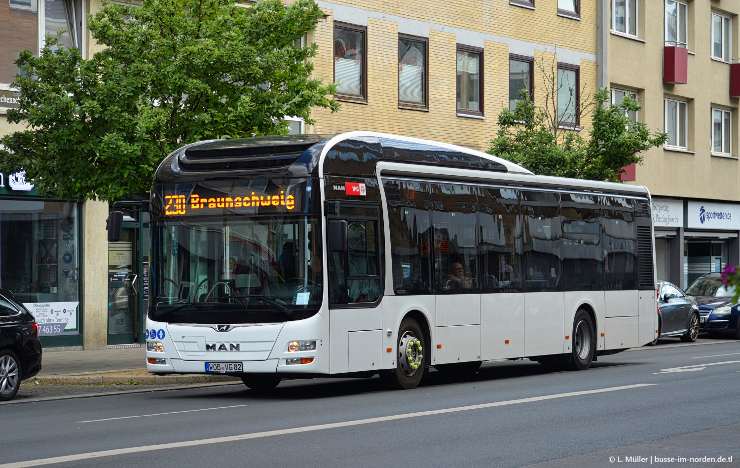 Нижняя Саксония, MAN A37 Lion's City Hybrid NL253 № 982