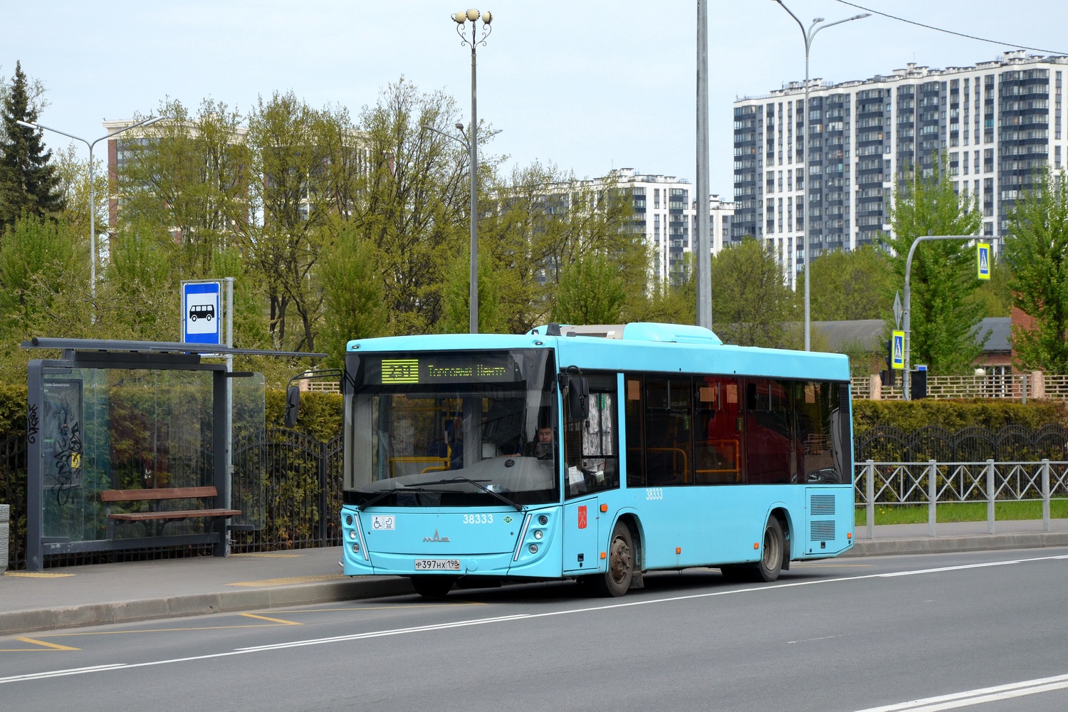 Санкт-Петербург, МАЗ-206.947 № 38333