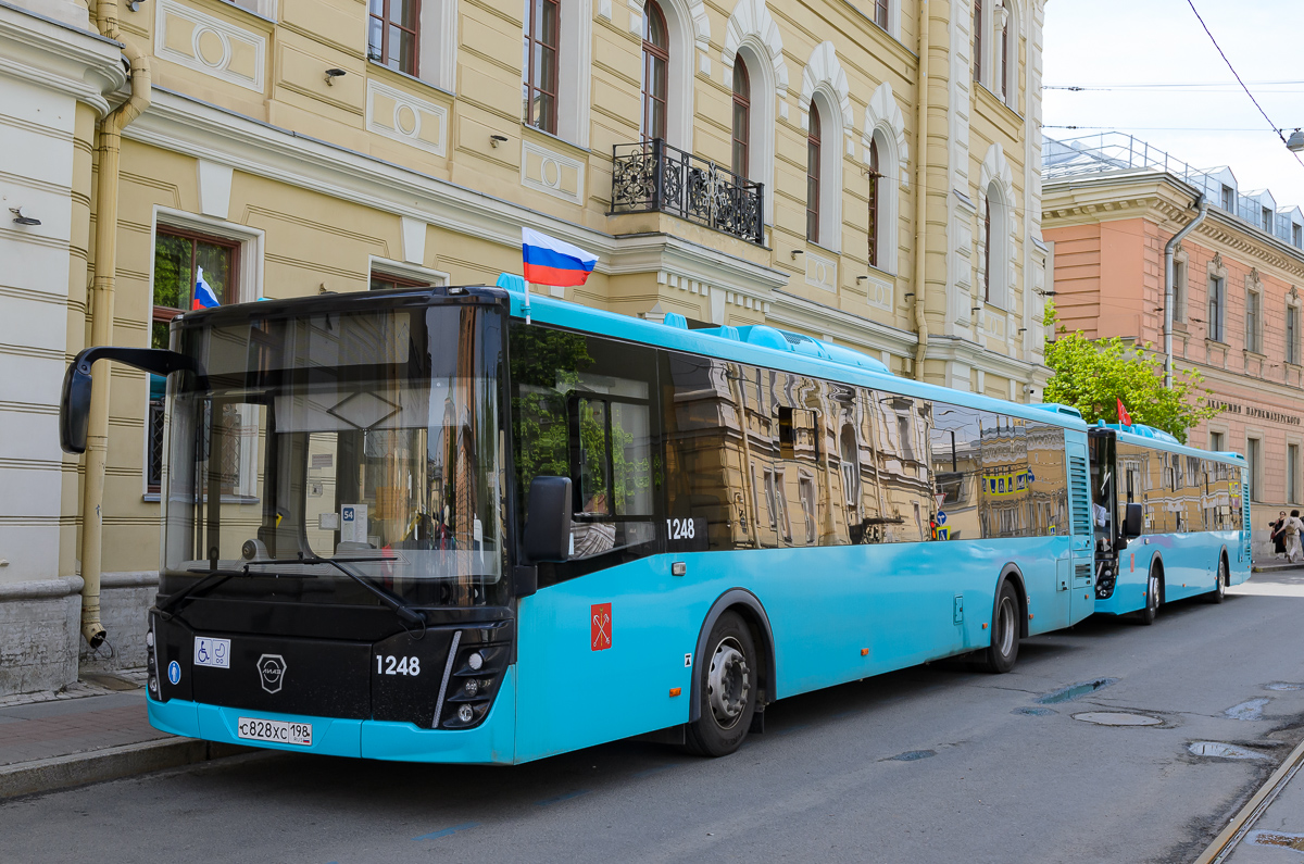 Санкт-Петербург, ЛиАЗ-5292.65 № 1248; Санкт-Петербург — VI Международный транспортный фестиваль "ТранспортФест-2025"