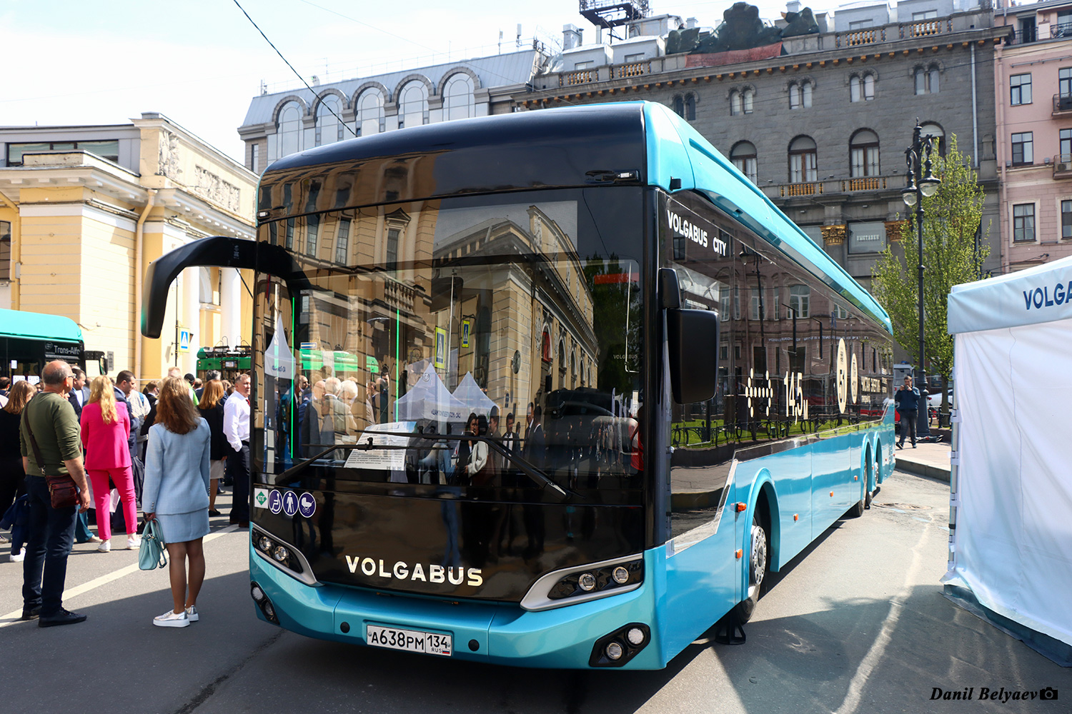 Волгоградская область, Volgabus-6270.G4 № А 638 РМ 134; Санкт-Петербург — VI Международный транспортный фестиваль "ТранспортФест-2025"