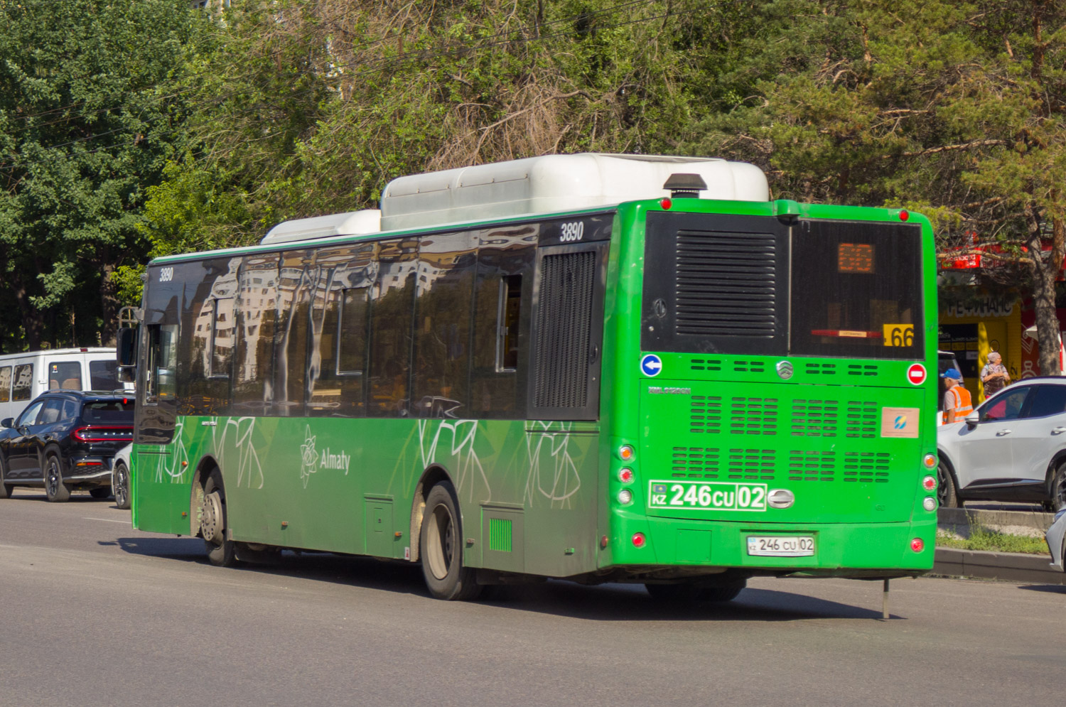 Алматы, Golden Dragon XML6125CN (Hyundai Trans Auto) № 3890
