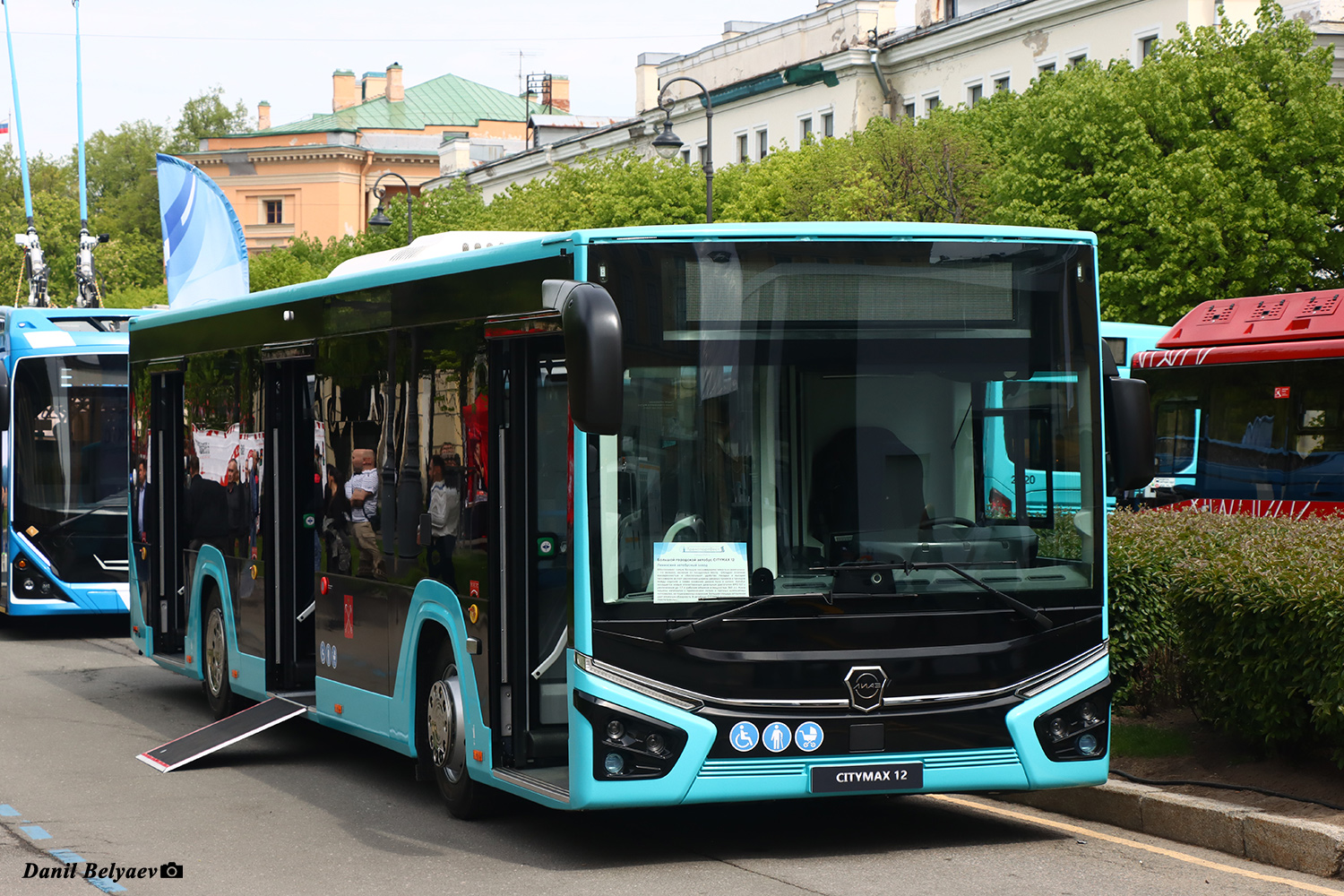 Όμπλαστ της Μόσχας, LiAZ Citymax 12 # Зав. 15557; Saint Petersburg — The 6th International Transport Festival, TransportFest-2025